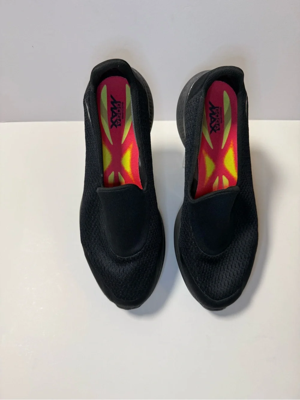 Skechers Women’s Black Slip-On Knit Sneakers